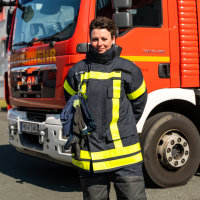 Martina Raupach - Oberbrandmeisterin Feuerwehr
